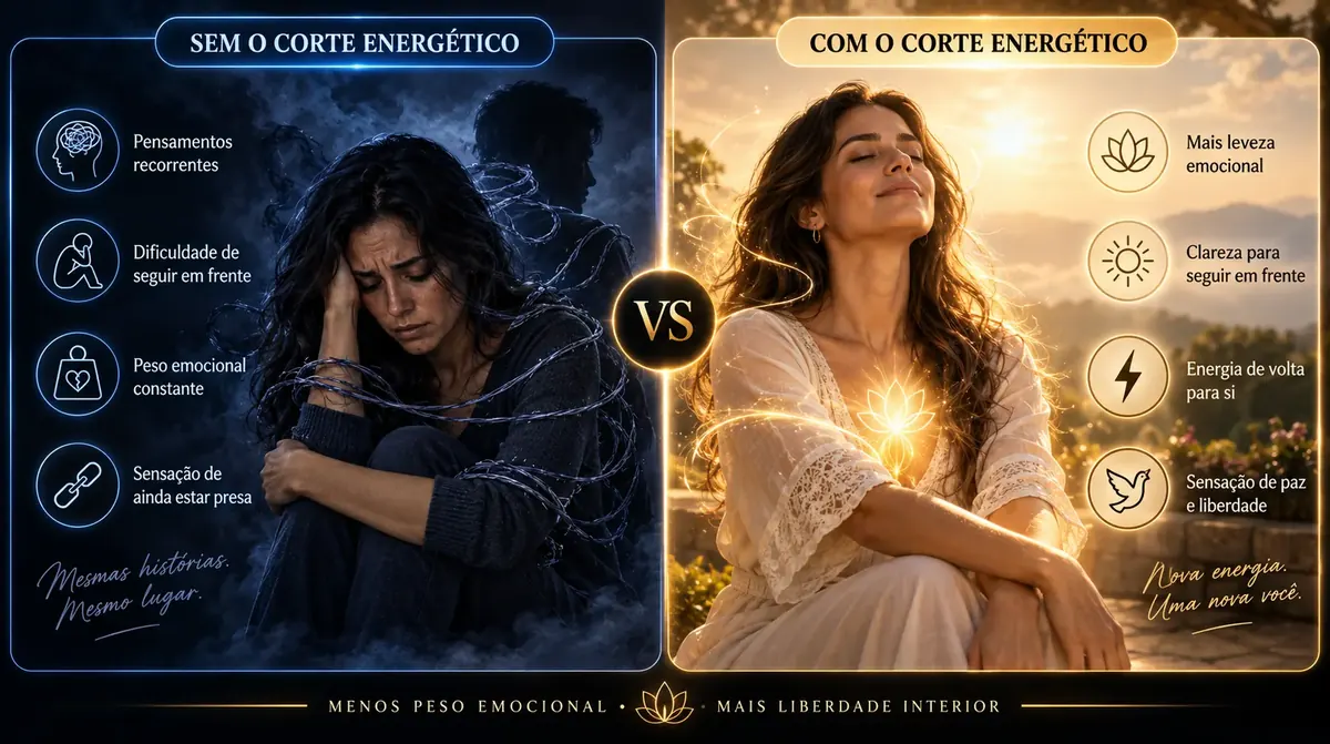 Comparação entre sem o corte energético e com o corte energético